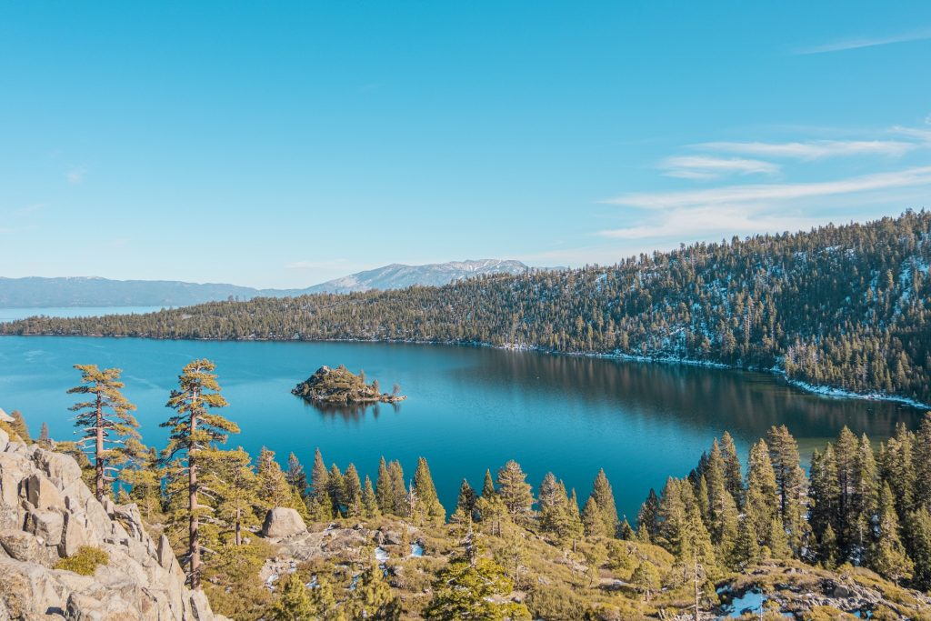 Kayak Fishing Lake Tahoe can be done in the spring, summer an fall seasons.