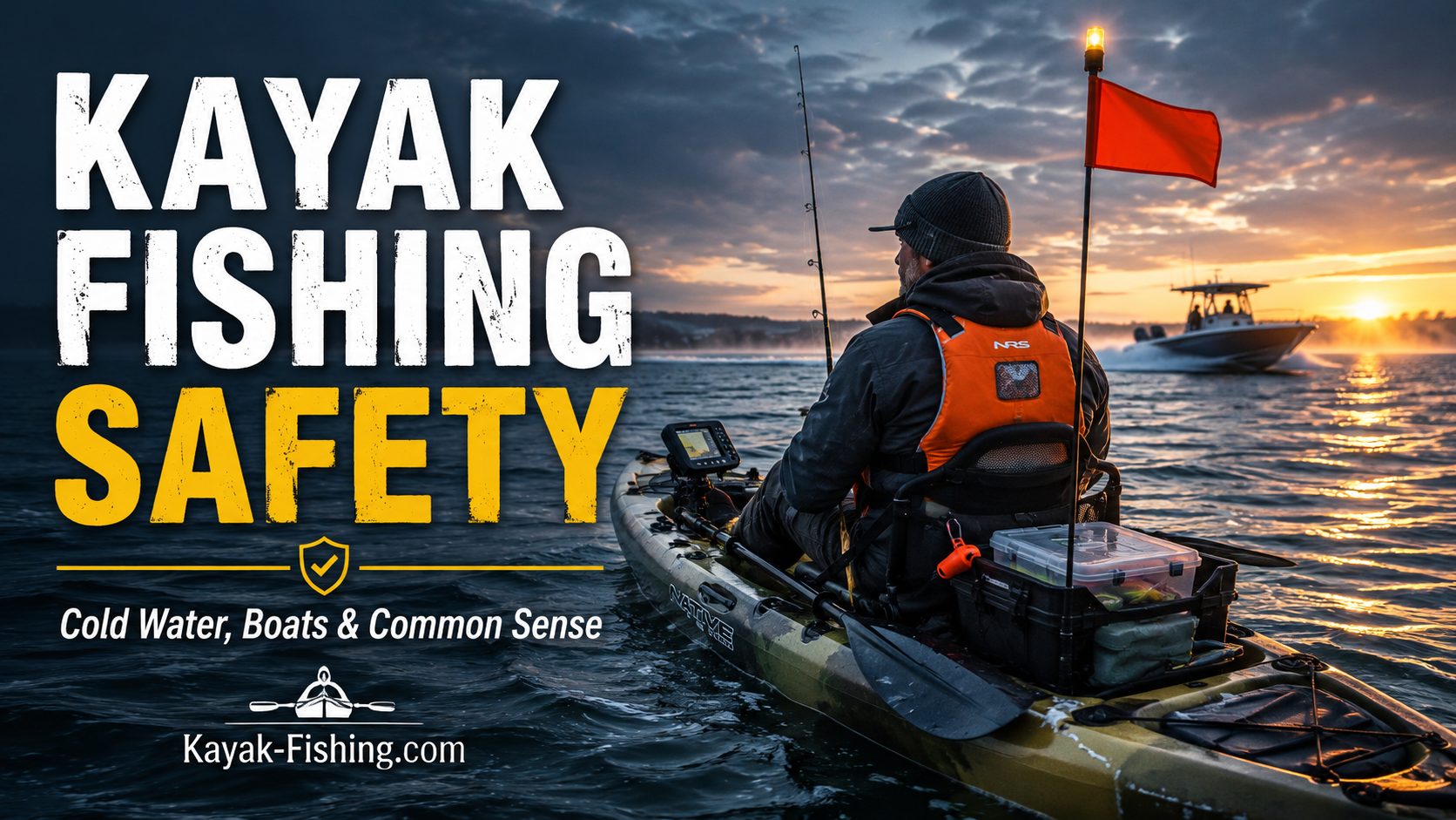 Kayak Fishing Safety: Cold Water, Boats, and Common Sense on the Water